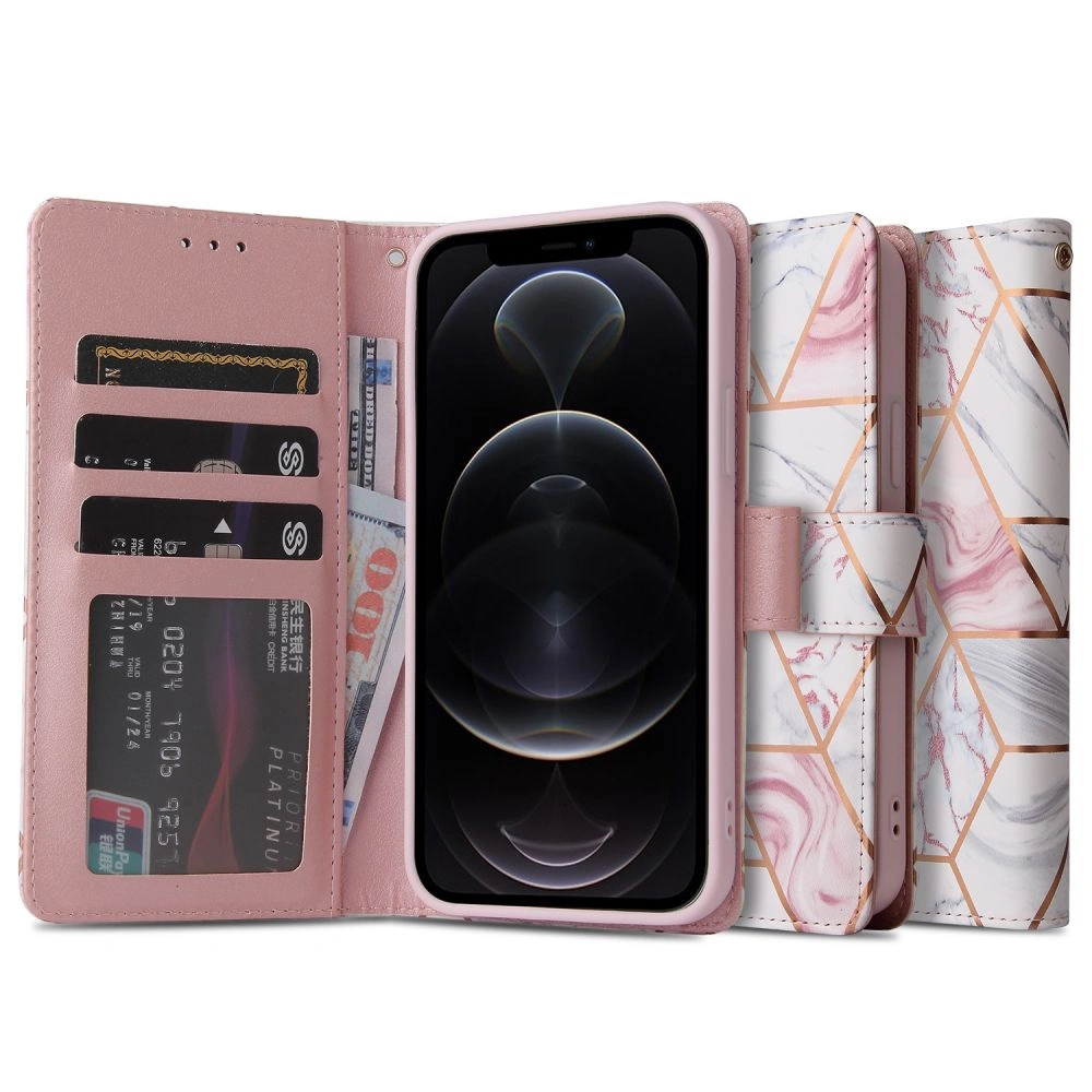 Wholesale Tech-Protect Wallet Apple iPhone 12/12 Pro Marble - THP462MRB - {ean13} - Hurt