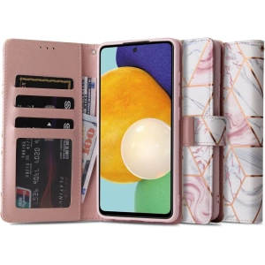 Hurtownia GSM - Etui Tech-Protect Wallet Samsung Galaxy A52/A52s Marble - THP463MRB - {ean13} - Hurt