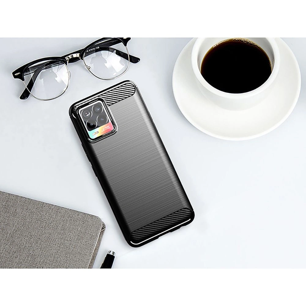 Wholesale Tech-Protect TPUCarbon Realme 8/8 Pro Black - THP468BLK - {ean13} - Hurt