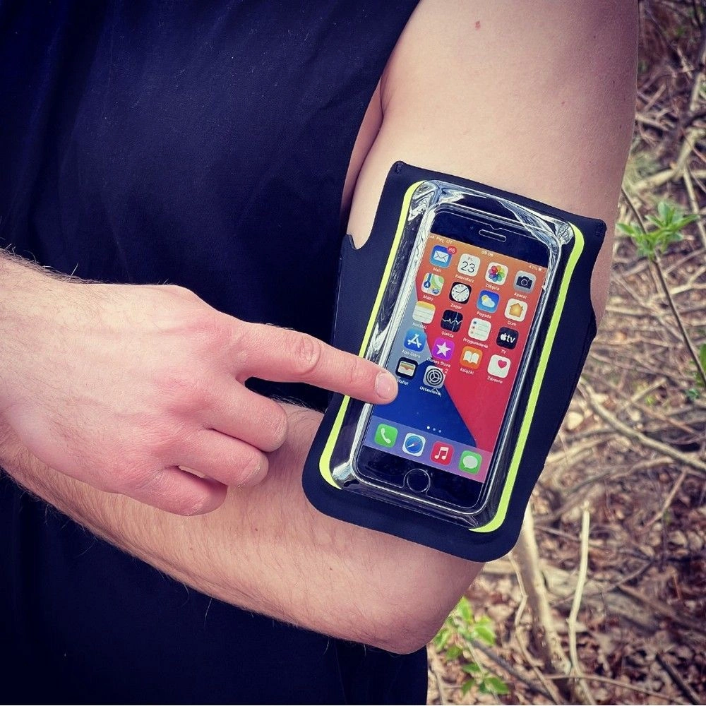 Wholesale Tech-Protect G10 Universal Sport Armband Black/lime - THP475BLKLIM - {ean13} - Hurt