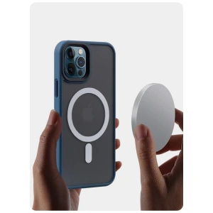 Hurtownia GSM - Etui Tech-Protect Magmat MagSafe Apple iPhone 12/12 Pro matná černá - THP481BLK - {ean13} - Hurt
