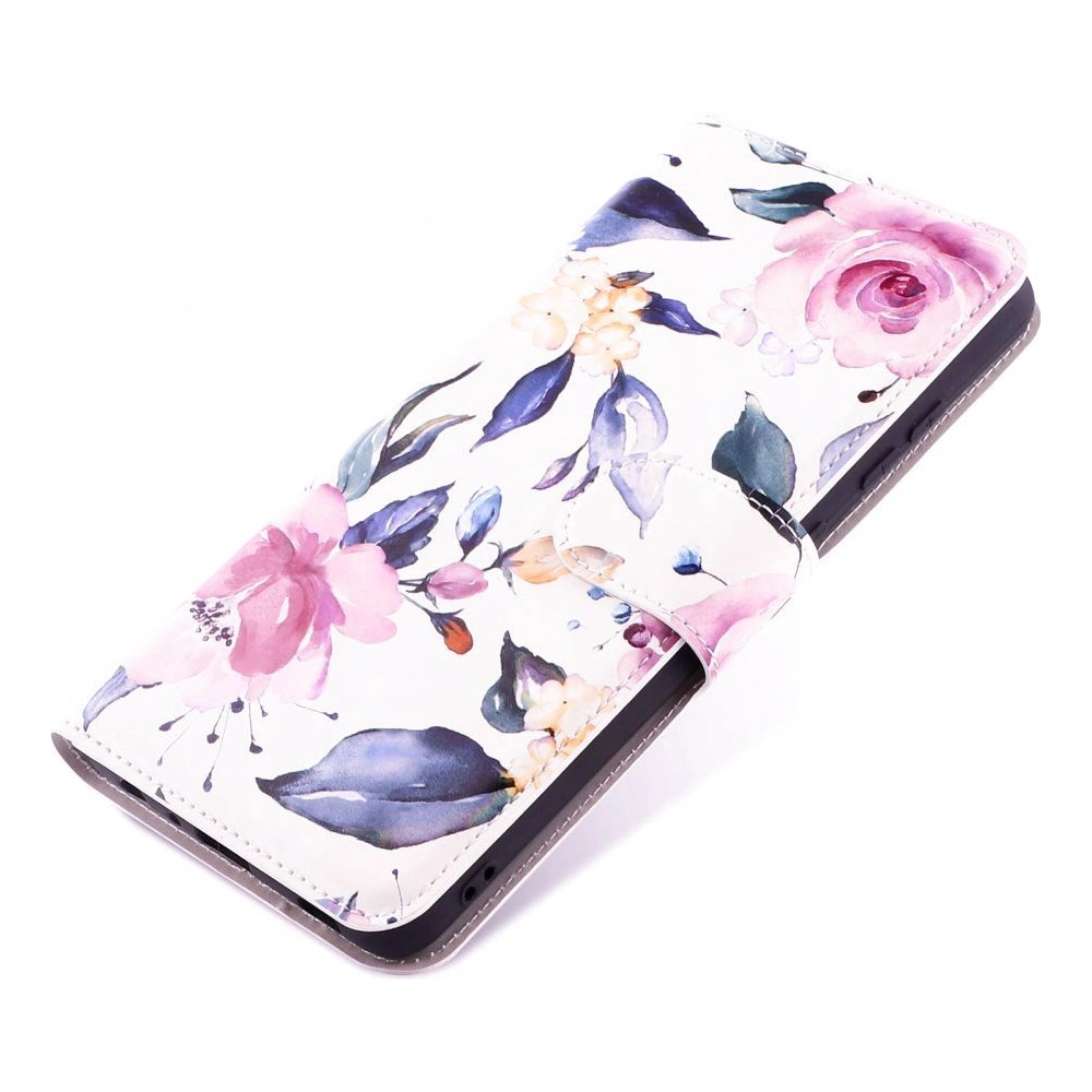 Hurtownia GSM - Etui Tech-Protect Wallet Samsung Galaxy A52/A52s Květnové bílé - THP483FLOWHT - {ean13} - Hurt