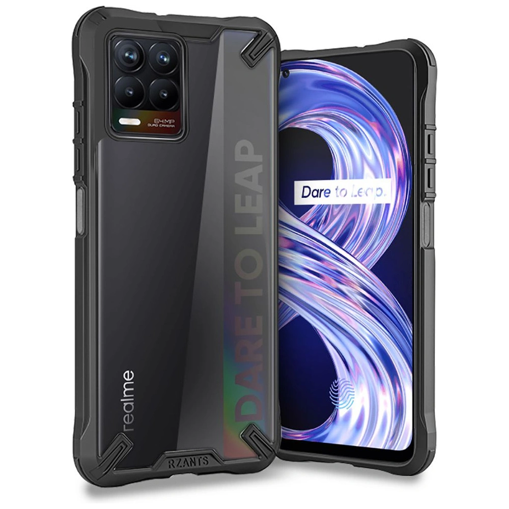 Hurtownia GSM - Etui Tech-Protect Rzants Realme 8/8 Pro Black - THP484BLK - {ean13} - Hurt
