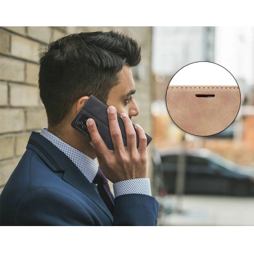 Etui Tech-Protect Wallet 3 Redmi Note 10 Pro Dark Grey