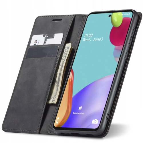 Etui Tech-Protect Wallet 3 Samsung Galaxy A72 Dark Grey