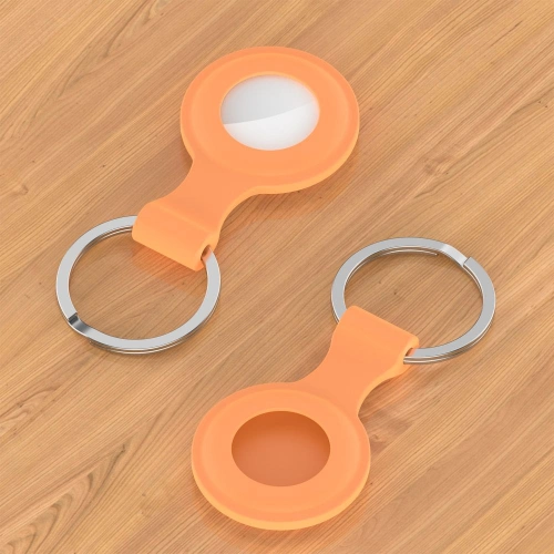 Etui z silikonu Tech-Protect Icon Apple AirTag Orange