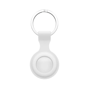 Etui z silikonu Tech-Protect Icon Apple AirTag Bílá