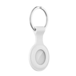 Etui z silikonu Tech-Protect Icon Apple AirTag White