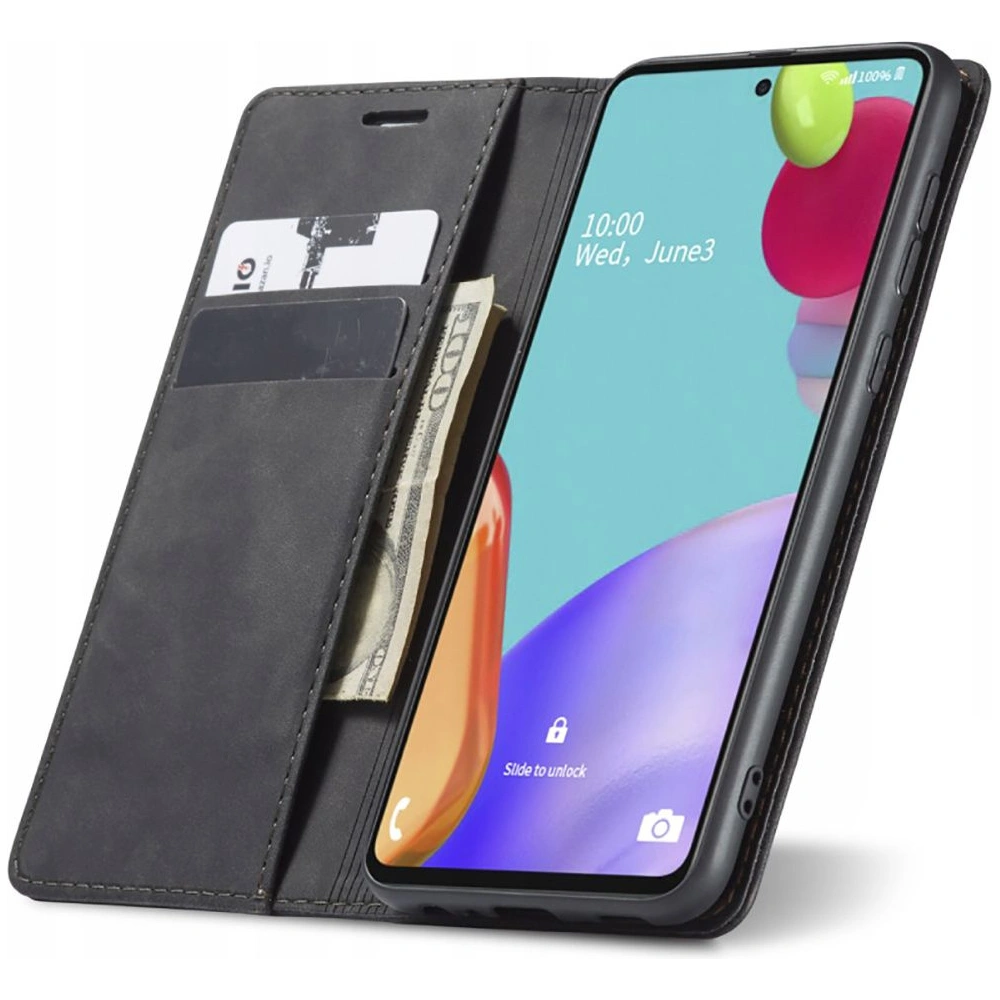 Hurtownia GSM - Etui Tech-Protect Wallet 3 Samsung Galaxy A52/A52s tmavě šedá - THP497GRY - {ean13} - Hurt
