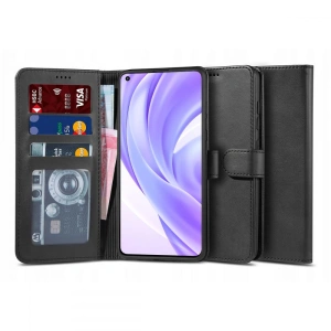 Case Tech-Protect Wallet 2 Xiaomi Mi 11 Lite 4G/5G Schwarz