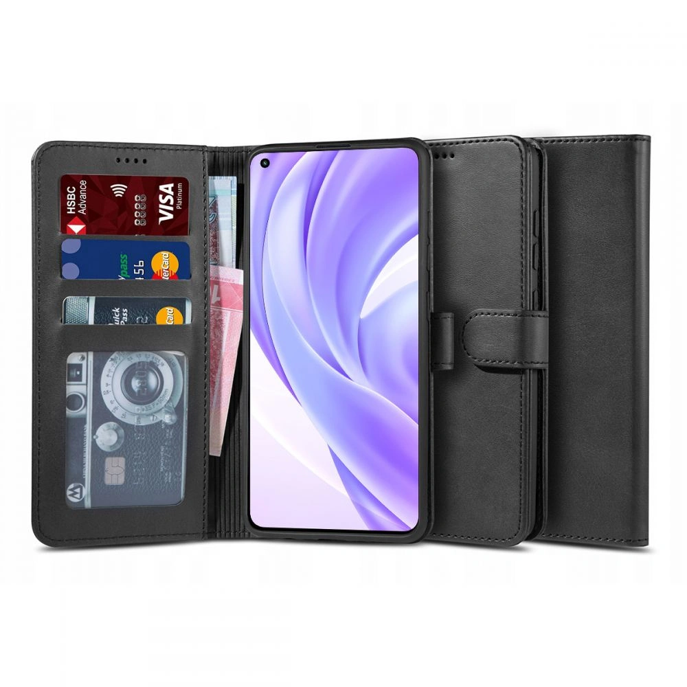 Hurtownia GSM - Etui Tech-Protect Wallet 2 Xiaomi Mi 11 Lite 4G/5G Černé - THP499BLK - {ean13} - Hurt