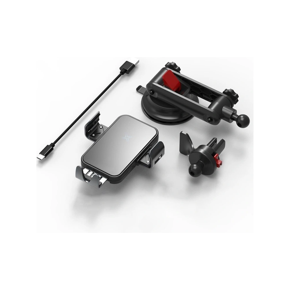 Hurtownia GSM - Uchycení do auta Tech-Protect R3 Bezdrátová nabíječka do auta Černá - THP503BLK - {ean13} - Hurt