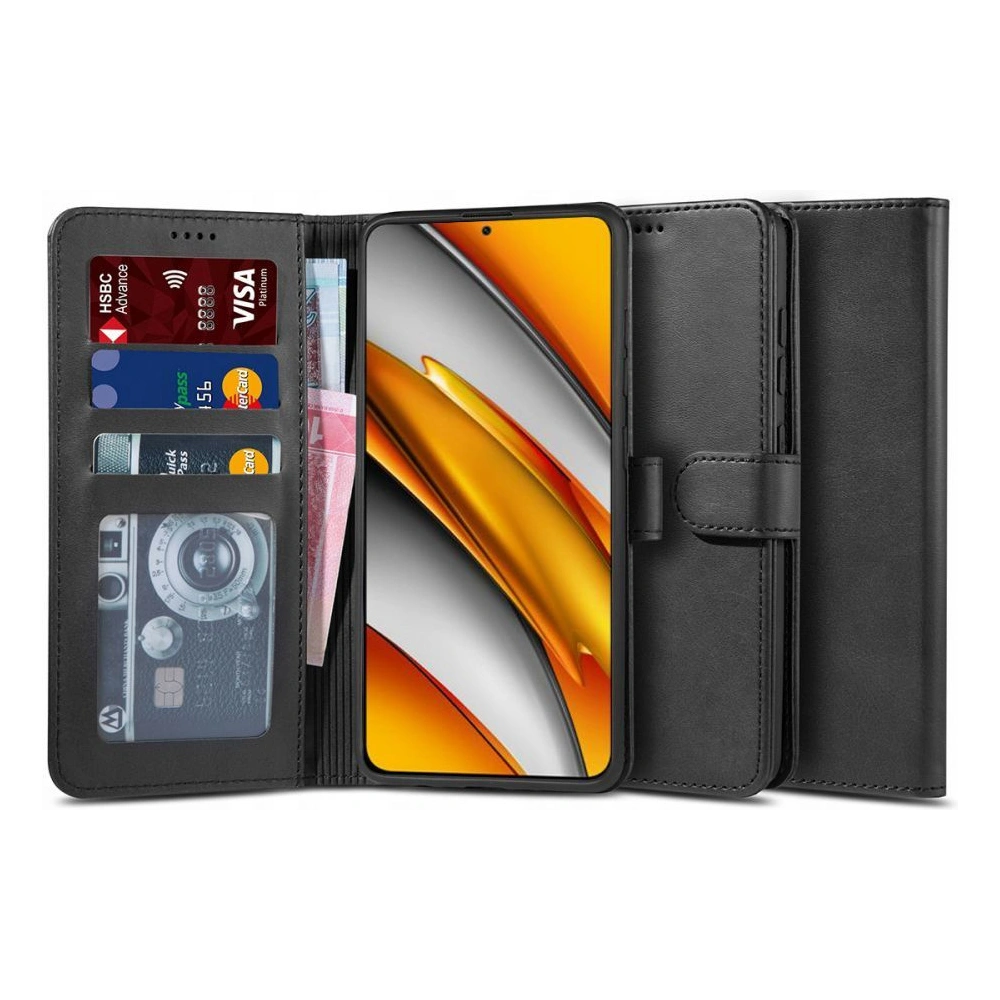 Hurtownia GSM - Etui Tech-Protect Wallet 2 Xiaomi Mi 11i/POCO F3 černé - THP504BLK - {ean13} - Hurt