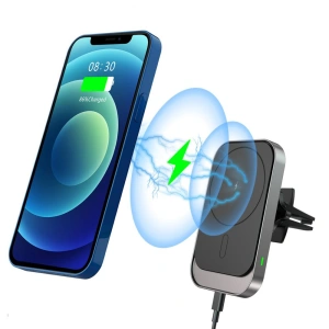 Upevnění do auta Tech-Protect Cw19 Magnetic MagSafe Vent Car Mount Black