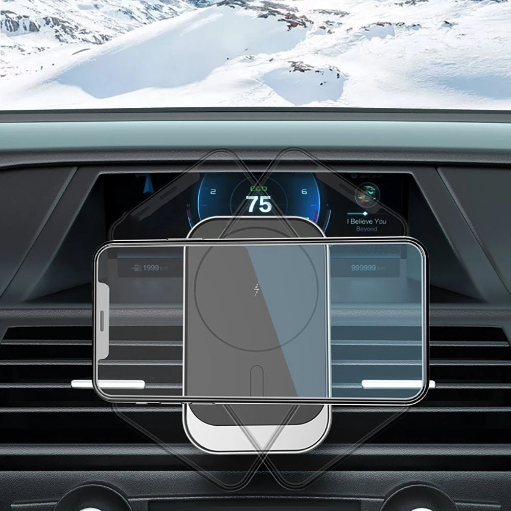 Hurtownia GSM - Uchwyt samochodowy Tech-Protect Cw19 Magnetic MagSafe Vent Car Mount Black - THP505BLK - {ean13} - Hurt