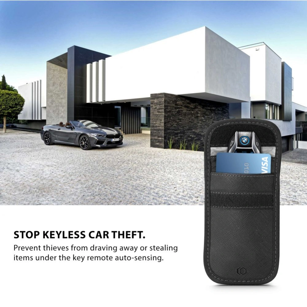 Hurtownia GSM - Klatka Faradaya Tech-Protect V1 Keyless Rfid Signal Blocker Case Cross Black - THP508BLK - {ean13} - Hurt