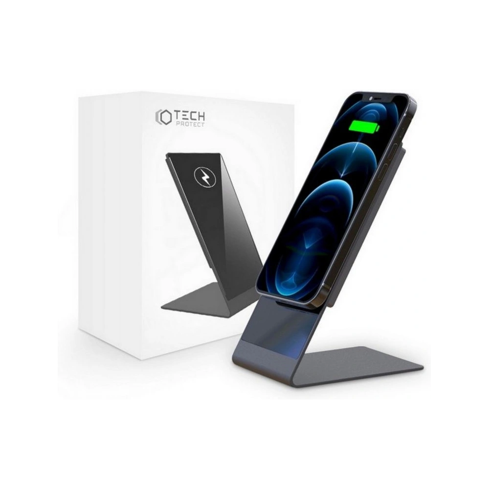 Wholesale Tech-Protect A10 Magnetic Magsafe Wireless Charger Black - THP510BLK - {ean13} - Hurt