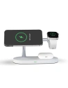 Hurtownia GSM - Bezdrátová nabíječka Tech-Protect A12 3in1 Magnetic MagSafe Wireless Charger White - THP512WHT - {ean13} - Hurt