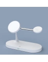 Hurtownia GSM - Bezdrátová nabíječka Tech-Protect A12 3in1 Magnetic MagSafe Wireless Charger White - THP512WHT - {ean13} - Hurt