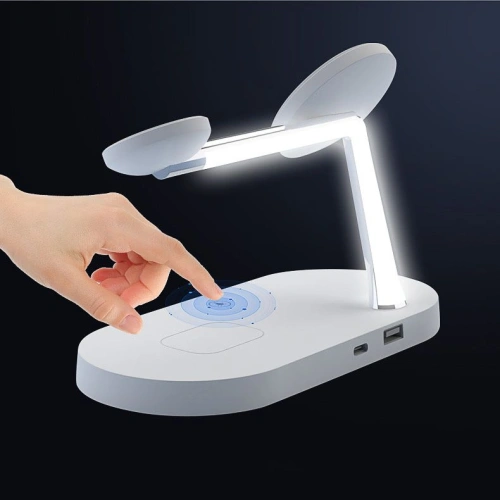 Ładowarka bezprzewodowa Tech-Protect A12 3in1 Magnetic MagSafe Wireless Charger White