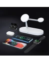 Hurtownia GSM - Bezdrátová nabíječka Tech-Protect A12 3in1 Magnetic MagSafe Wireless Charger White - THP512WHT - {ean13} - Hurt