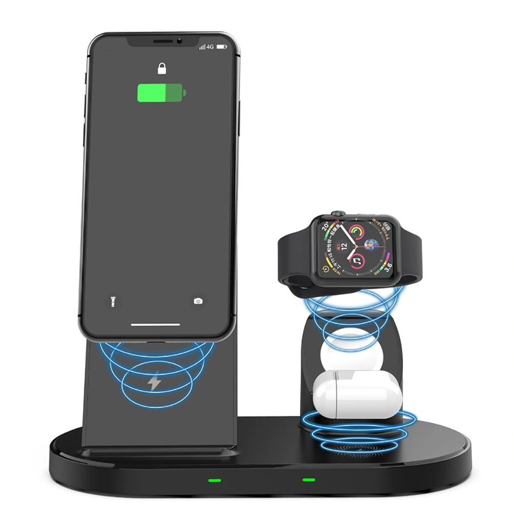 Wholesale Tech-Protect W55 Wireless Charging Station Black - THP514BLK - {ean13} - Hurt