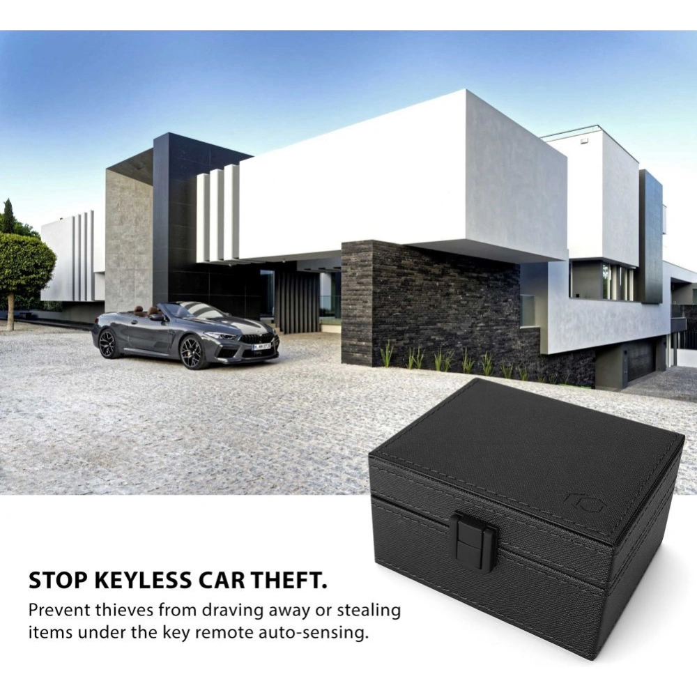 Hurtownia GSM - Klatka Faradaya Tech-Protect V3 Keyless Rfid Signal Blocker Box Cross Black - THP516BLK - {ean13} - Hurt