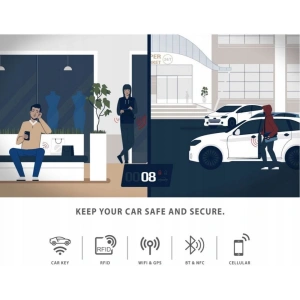 Hurtownia GSM - Klatka Faradaya Tech-Protect V3 Bezklíčový Rfid Signálový Blokátor Box Černý - THP516BLK - {ean13} - Hurt