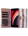 Etui Tech-Protect Wallet Apple iPhone SE 2022/SE 2020/8/7 Marble