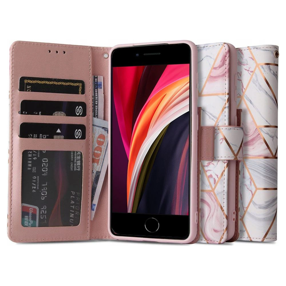 Hurtownia GSM - Etui Tech-Protect Wallet Apple iPhone SE 2022/SE 2020/8/7 Marble - THP517MRB - {ean13} - Hurt