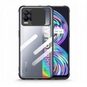Etui Tech-Protect Camshield Realme 8/8 Pro černé