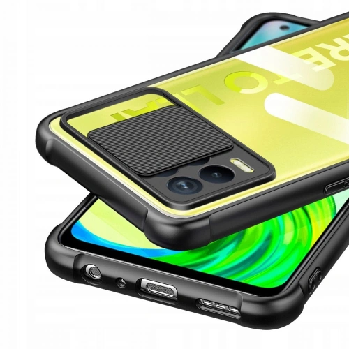 Etui Tech-Protect Camshield Realme 8/8 Pro Black