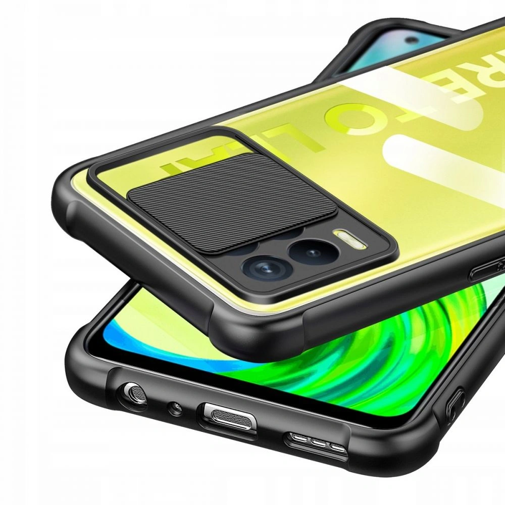 Hurtownia GSM - Etui Tech-Protect Camshield Realme 8/8 Pro černé - THP518BLK - {ean13} - Hurt