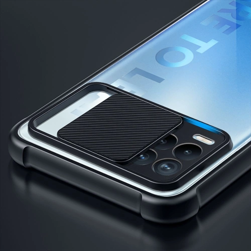 Etui Tech-Protect Camshield Realme 8/8 Pro Black