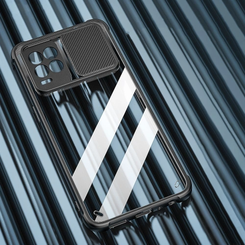 Etui Tech-Protect Camshield Realme 8/8 Pro Black