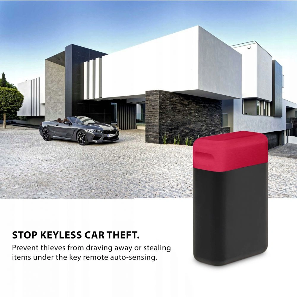 Hurtownia GSM - Klatka Faradaya Tech-Protect V2 Keyless Rfid Signal Blocker Case Black/red - THP527BLKRED - {ean13} - Hurt
