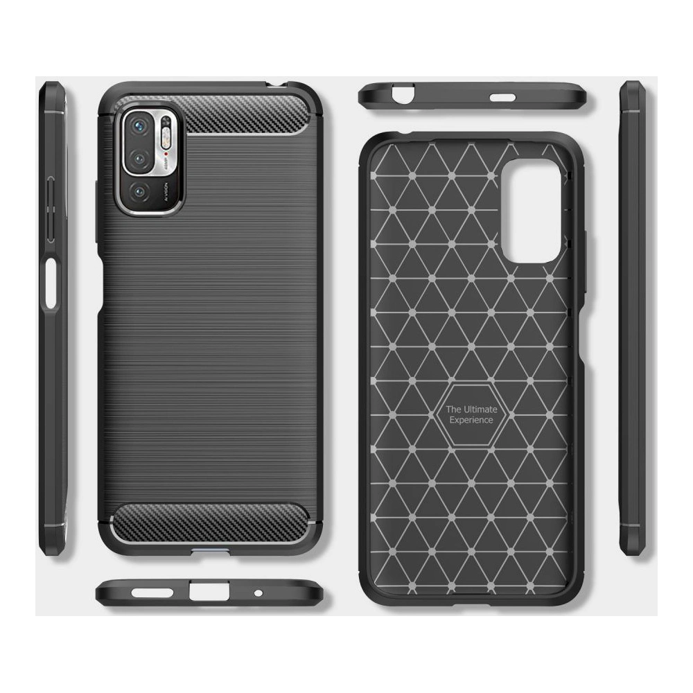 Hurtownia GSM - Etui Tech-Protect TPUCarbon POCO M3 Pro 5G/Redmi Note 10 5G černá - THP536BLK - {ean13} - Hurt