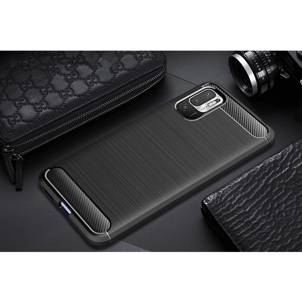 Hurtownia GSM - Etui Tech-Protect TPUCarbon POCO M3 Pro 5G/Redmi Note 10 5G černá - THP536BLK - {ean13} - Hurt