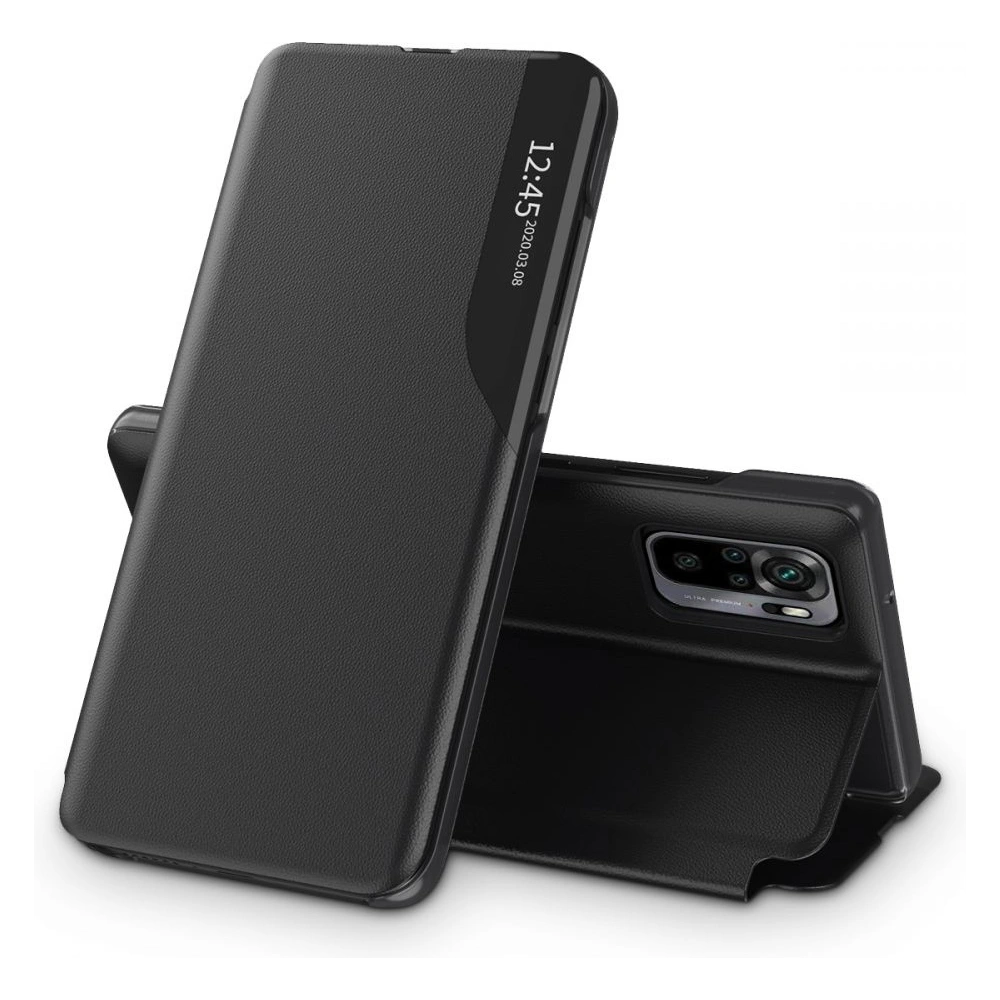 Hurtownia GSM - Etui Tech-Protect Smart View POCO M3 Pro 5G/Redmi Note 10 5G Černá - THP546BLK - {ean13} - Hurt