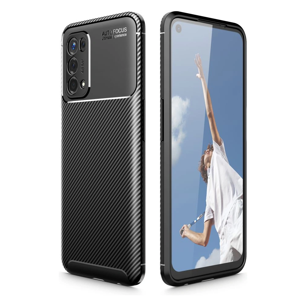 Wholesale Tech-Protect TPUCarbon Oppo A54 5G/A74 5G Black - THP549BLK - {ean13} - Hurt