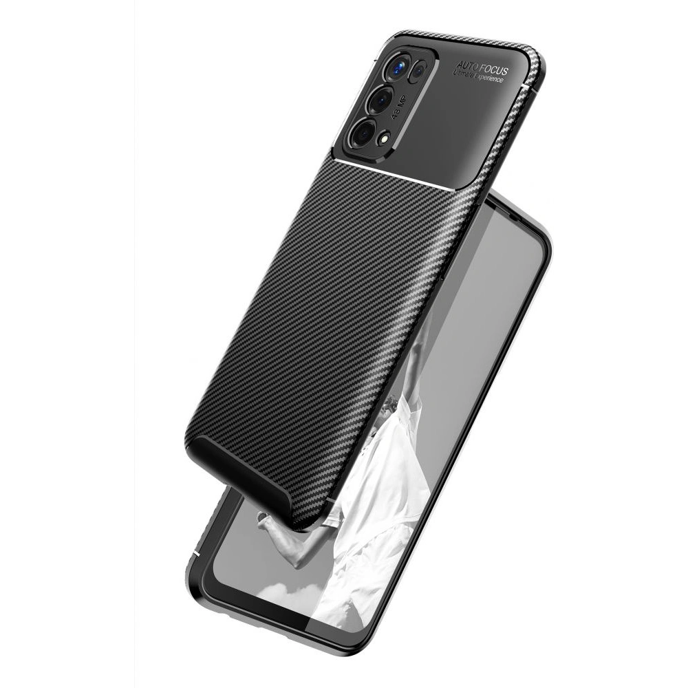 Wholesale Tech-Protect TPUCarbon Oppo A54 5G/A74 5G Black - THP549BLK - {ean13} - Hurt