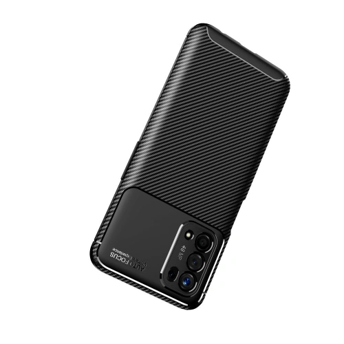 Etui Tech-Protect TPUCarbon Oppo A54 5G/A74 5G Black