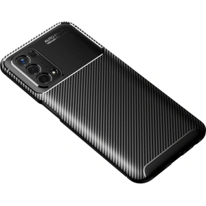 Etui Tech-Protect TPUCarbon Oppo A54 5G/A74 5G Black