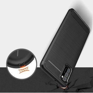 Hurtownia GSM - Etui Tech-Protect TPUCarbon Redmi 9T Black - THP557BLK - {ean13} - Hurt