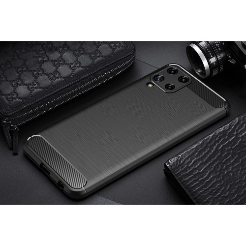 Etui Tech-Protect TPUCarbon Samsung Galaxy A22 4G Black
