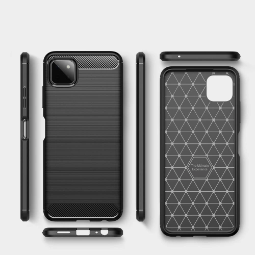 Etui Tech-Protect TPUCarbon Samsung Galaxy A22 5G Black