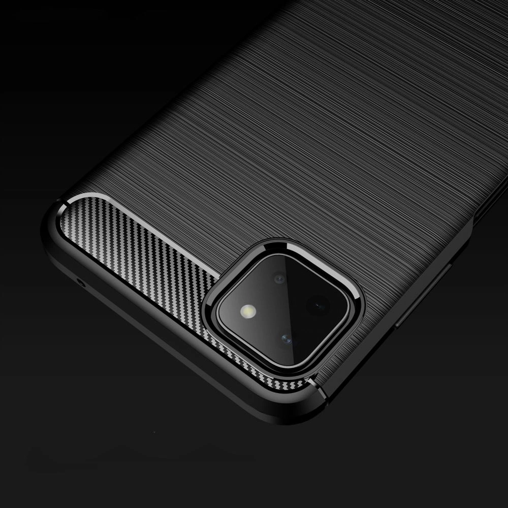 Hurtownia GSM - Etui Tech-Protect TPUCarbon Samsung Galaxy A22 5G černá - THP563BLK - {ean13} - Hurt