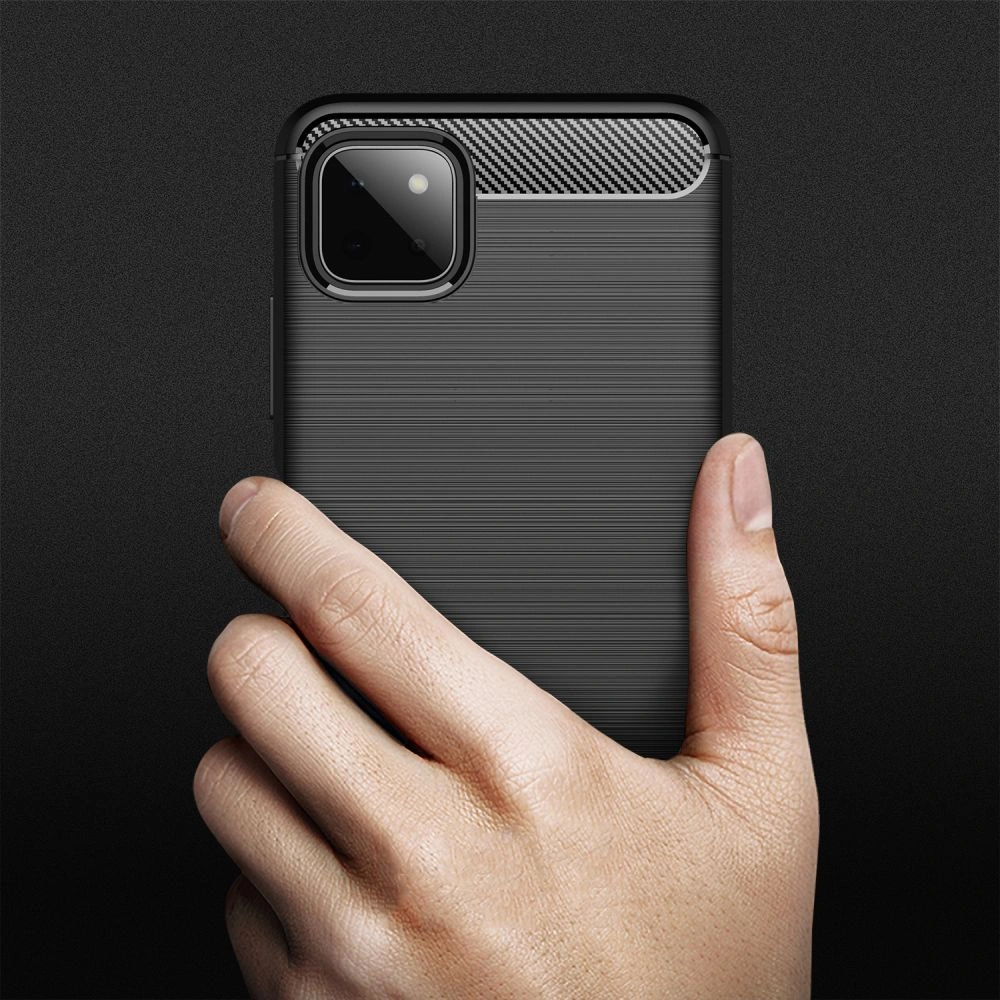 Hurtownia GSM - Etui Tech-Protect TPUCarbon Samsung Galaxy A22 5G černá - THP563BLK - {ean13} - Hurt