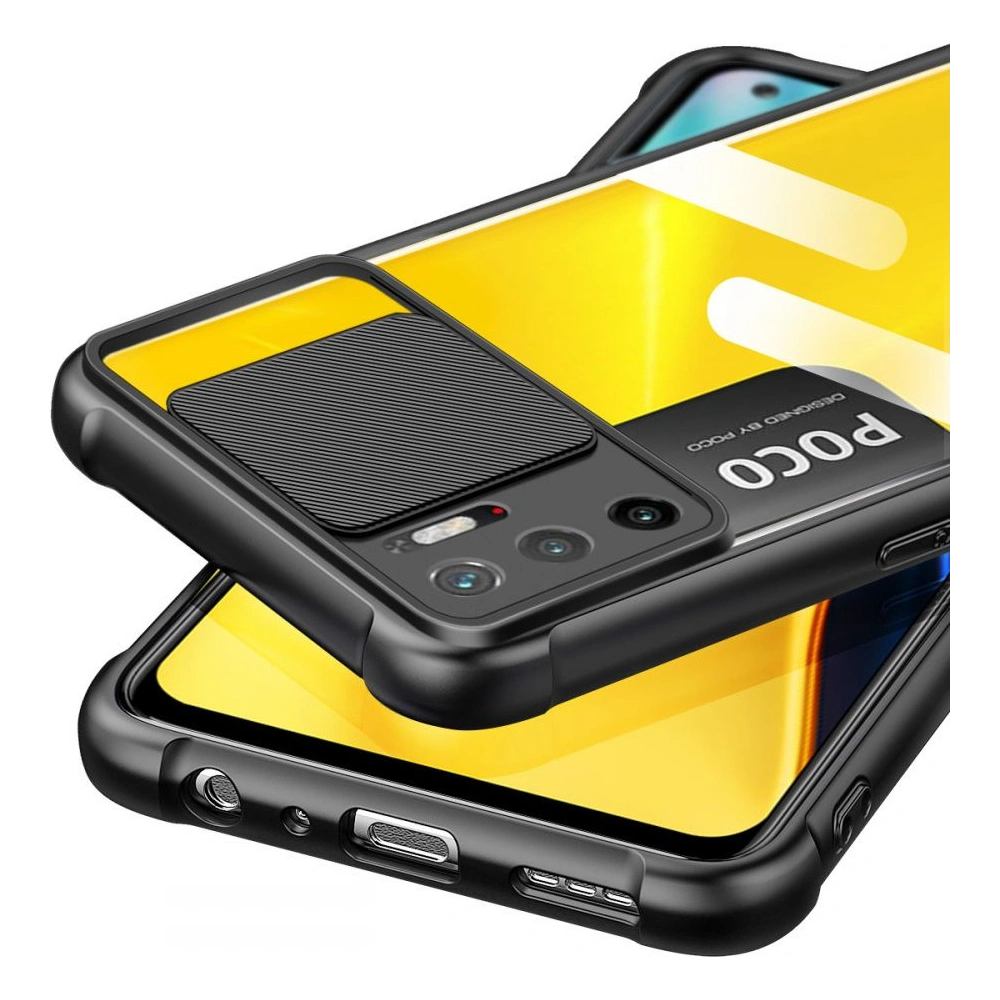 Hurtownia GSM - Etui Tech-Protect Camshield POCO M3 Pro 5G/Redmi Note 10 5G černé - THP568BLK - {ean13} - Hurt