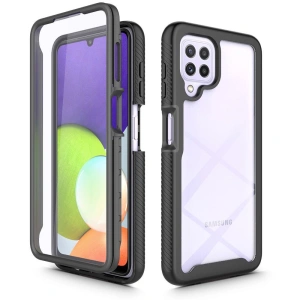 Case Tech-Protect Defense360 Samsung Galaxy A22 4G Schwarz